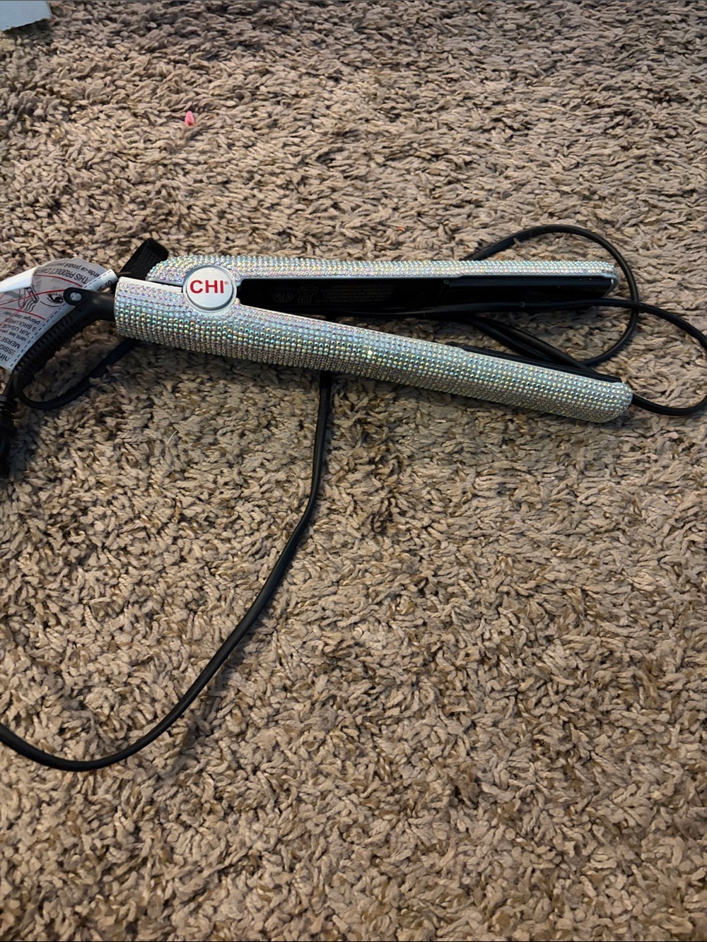 Bedazzled Chi straight iron